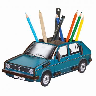 WERKHAUS Stiftebox VW Golf 1, blau