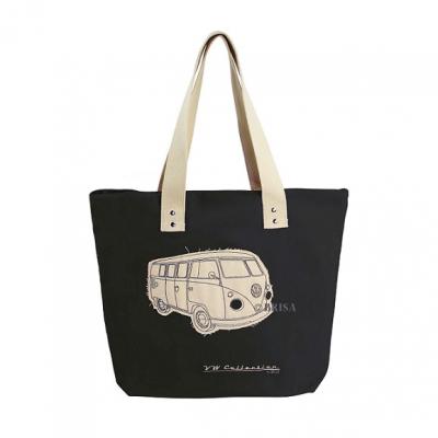 BRISA Shopper-Tasche Bulli schwarz