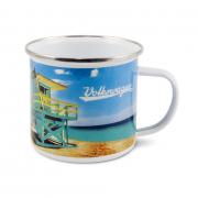 BRISA - Emaille-Tasse VW Bulli 