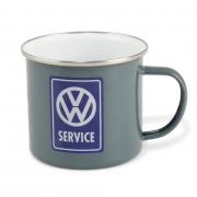Brisa Emaille Tasse VW Service 1