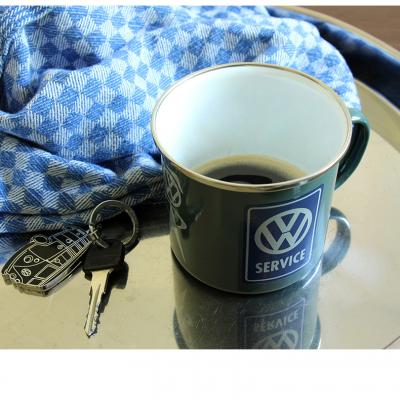 Brisa Emaille Tasse VW Service 2