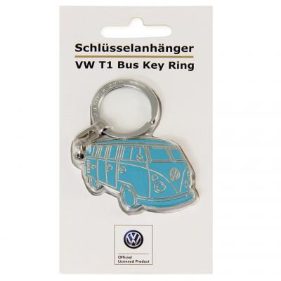 Brisa Schlüsselanhänger T1 Silhouette blau 2